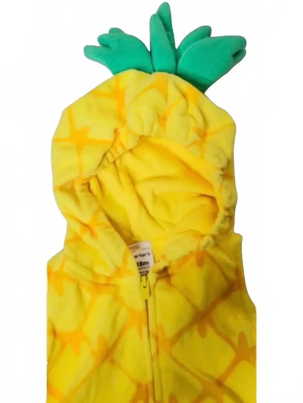 Carter's Plush Pineapple Costume Halloween Outfit | Size 3-6 Months Infant NWOT